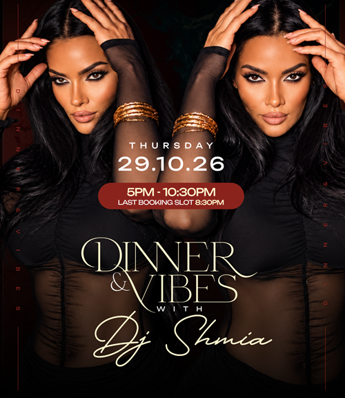 Dinner & Vibes with Dj Shmia